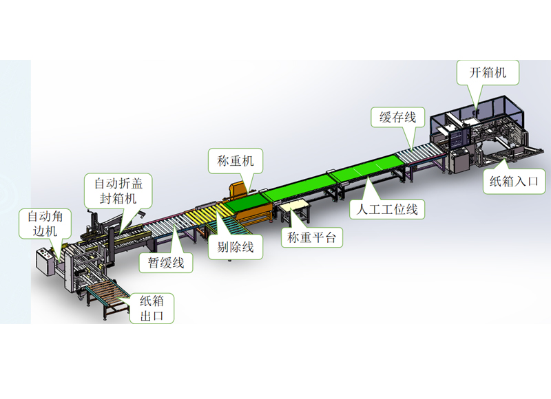紙箱自動包裝線